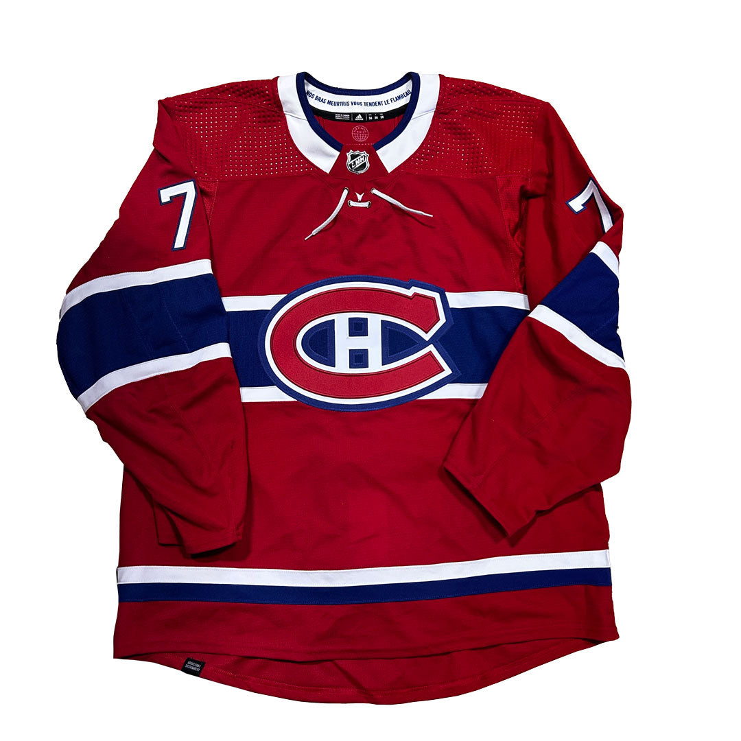 NHL - Montreal Canadiens Used Adidas Game Jersey (Home)